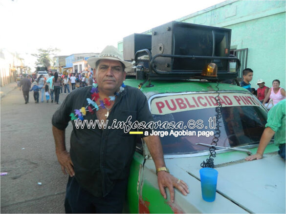 «Esto es Zaraza en Carnaval”: allá viene el Pollo Pinto en su carro verde