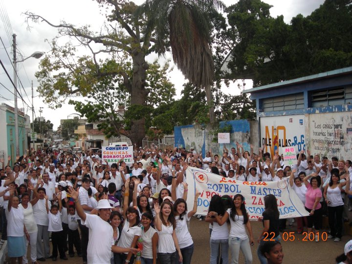 caminata por la paz zaraza 2010